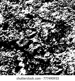 Black and white grunge background. Abstract vector texture of the ink spots. Vintage elements for printing on business cards, posters and design your own