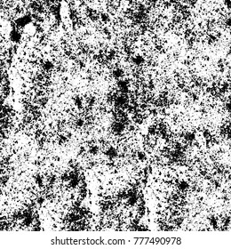 Black and white grunge background. Abstract vector texture of the ink spots. Vintage elements for printing on business cards, posters and design your own
