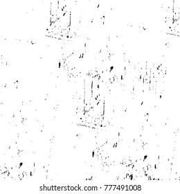 Black and white grunge background. Abstract vector texture of the ink spots. Vintage elements for printing on business cards, posters and design your own