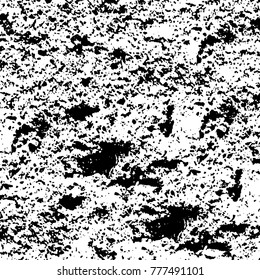 Black and white grunge background. Abstract vector texture of the ink spots. Vintage elements for printing on business cards, posters and design your own