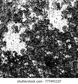 Black and white grunge background. Abstract vector texture of the ink spots. Vintage elements for printing on business cards, posters and design your own