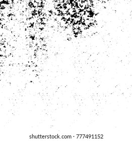 Black and white grunge background. Abstract vector texture of the ink spots. Vintage elements for printing on business cards, posters and design your own
