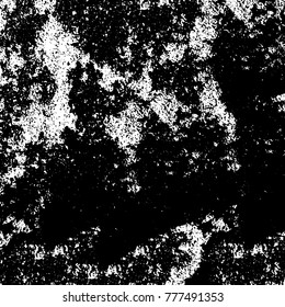 Black and white grunge background. Abstract vector texture of the ink spots. Vintage elements for printing on business cards, posters and design your own