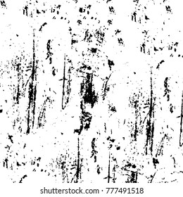 Black and white grunge background. Abstract vector texture of the ink spots. Vintage elements for printing on business cards, posters and design your own