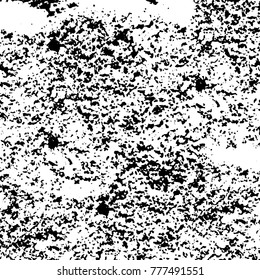 Black and white grunge background. Abstract vector texture of the ink spots. Vintage elements for printing on business cards, posters and design your own