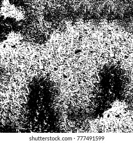 Black and white grunge background. Abstract vector texture of the ink spots. Vintage elements for printing on business cards, posters and design your own