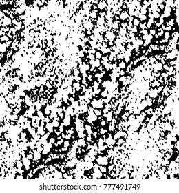Black and white grunge background. Abstract vector texture of the ink spots. Vintage elements for printing on business cards, posters and design your own
