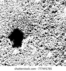 Black and white grunge background. Abstract vector texture of the ink spots. Vintage elements for printing on business cards, posters and design your own