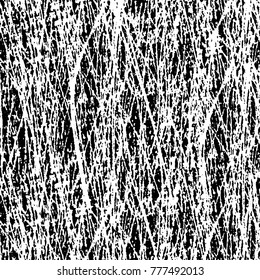 Black and white grunge background. Abstract vector texture of the ink spots. Vintage elements for printing on business cards, posters and design your own