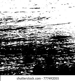 Black and white grunge background. Abstract vector texture of the ink spots. Vintage elements for printing on business cards, posters and design your own
