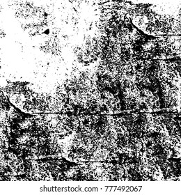 Black and white grunge background. Abstract vector texture of the ink spots. Vintage elements for printing on business cards, posters and design your own