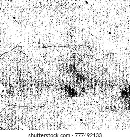 Black and white grunge background. Abstract vector texture of the ink spots. Vintage elements for printing on business cards, posters and design your own