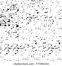 Black and white grunge background. Abstract vector texture of the ink spots. Vintage elements for printing on business cards, posters and design your own