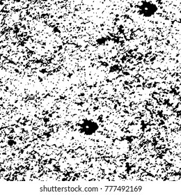 Black and white grunge background. Abstract vector texture of the ink spots. Vintage elements for printing on business cards, posters and design your own