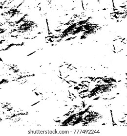 Black and white grunge background. Abstract vector texture of the ink spots. Vintage elements for printing on business cards, posters and design your own