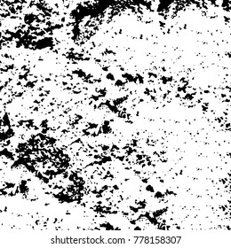 Black and white grunge background. Abstract vector texture of the ink spots. Vintage elements for printing on business cards, posters and design your own