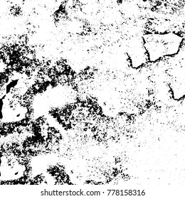 Black and white grunge background. Abstract vector texture of the ink spots. Vintage elements for printing on business cards, posters and design your own