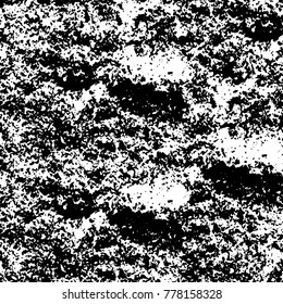 Black and white grunge background. Abstract vector texture of the ink spots. Vintage elements for printing on business cards, posters and design your own