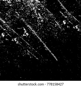 Black and white grunge background. Abstract vector texture of the ink spots. Vintage elements for printing on business cards, posters and design your own