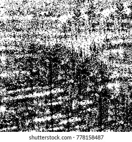 Black and white grunge background. Abstract vector texture of the ink spots. Vintage elements for printing on business cards, posters and design your own