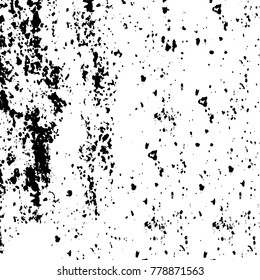 Black and white grunge background. Abstract vector texture of the ink spots. Vintage elements for printing on business cards, posters and design your own
