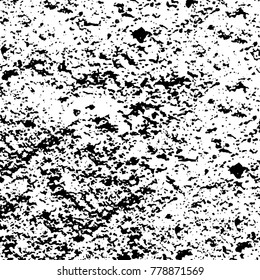 Black and white grunge background. Abstract vector texture of the ink spots. Vintage elements for printing on business cards, posters and design your own