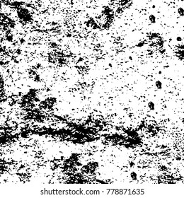Black and white grunge background. Abstract vector texture of the ink spots. Vintage elements for printing on business cards, posters and design your own