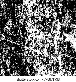 Black and white grunge background. Abstract vector texture of the ink spots. Vintage elements for printing on business cards, posters and design your own