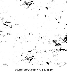 Black and white grunge background. Abstract vector texture of the ink spots. Vintage elements for printing on business cards, posters and design your own