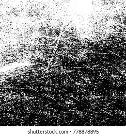 Black and white grunge background. Abstract vector texture of the ink spots. Vintage elements for printing on business cards, posters and design your own