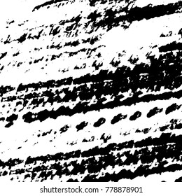 Black and white grunge background. Abstract vector texture of the ink spots. Vintage elements for printing on business cards, posters and design your own