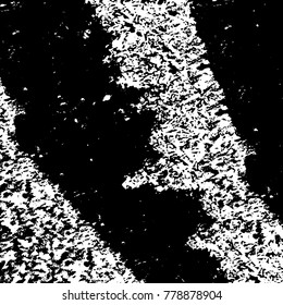 Black and white grunge background. Abstract vector texture of the ink spots. Vintage elements for printing on business cards, posters and design your own