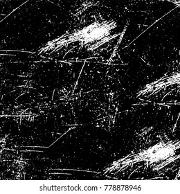 Black and white grunge background. Abstract vector texture of the ink spots. Vintage elements for printing on business cards, posters and design your own