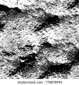 Black and white grunge background. Abstract vector texture of the ink spots. Vintage elements for printing on business cards, posters and design your own