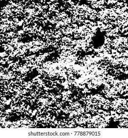 Black and white grunge background. Abstract vector texture of the ink spots. Vintage elements for printing on business cards, posters and design your own