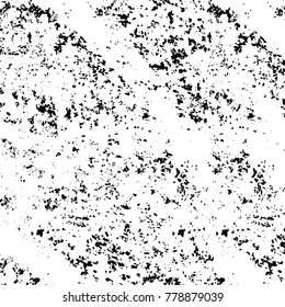 Black and white grunge background. Abstract vector texture of the ink spots. Vintage elements for printing on business cards, posters and design your own