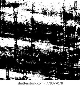 Black and white grunge background. Abstract vector texture of the ink spots. Vintage elements for printing on business cards, posters and design your own