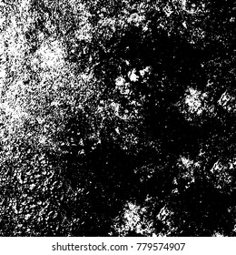 Black and white grunge background. Abstract vector texture of the ink spots. Vintage elements for printing on business cards, posters and design your own