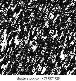 Black and white grunge background. Abstract vector texture of the ink spots. Vintage elements for printing on business cards, posters and design your own