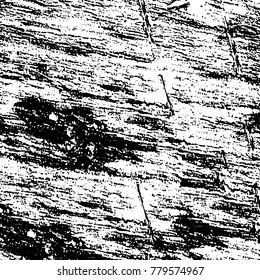 Black and white grunge background. Abstract vector texture of the ink spots. Vintage elements for printing on business cards, posters and design your own