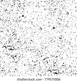Black and white grunge background. Abstract vector texture of the ink spots. Vintage elements for printing on business cards, posters and design your own
