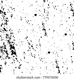 Black and white grunge background. Abstract vector texture of the ink spots. Vintage elements for printing on business cards, posters and design your own