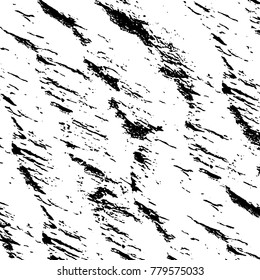 Black and white grunge background. Abstract vector texture of the ink spots. Vintage elements for printing on business cards, posters and design your own