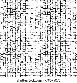 Black and white grunge background. Abstract vector texture of the ink spots. Vintage elements for printing on business cards, posters and design your own