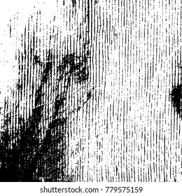 Black and white grunge background. Abstract vector texture of the ink spots. Vintage elements for printing on business cards, posters and design your own
