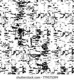Black and white grunge background. Abstract vector texture of the ink spots. Vintage elements for printing on business cards, posters and design your own