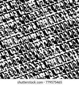 Black and white grunge background. Abstract vector texture of the ink spots. Vintage elements for printing on business cards, posters and design your own