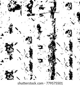 Black and white grunge background. Abstract vector texture of the ink spots. Vintage elements for printing on business cards, posters and design your own