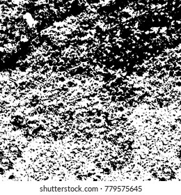 Black and white grunge background. Abstract vector texture of the ink spots. Vintage elements for printing on business cards, posters and design your own