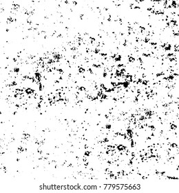 Black and white grunge background. Abstract vector texture of the ink spots. Vintage elements for printing on business cards, posters and design your own